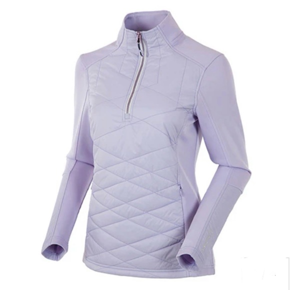 Sunice Jackets & Blazers - NWT Sunice Hybrid Pullover Lavender Quilted Jacket! Very NICE! Buttery soft